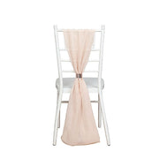 5 pcs Premium Chiffon Wide Chair Sashes