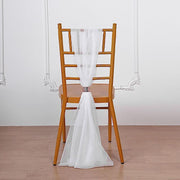 5 pcs Premium Chiffon Wide Chair Sashes SASHP_24_046