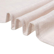 5 pcs Premium Faux Burlap Polyester Chair Sashes