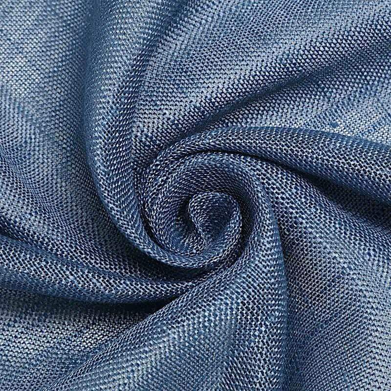 5 pcs Premium Faux Burlap Polyester Chair Sashes