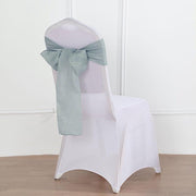 5 pcs Premium Faux Burlap Polyester Chair Sashes