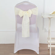 5 pcs Premium Faux Burlap Polyester Chair Sashes