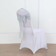 5 pcs Premium Faux Burlap Polyester Chair Sashes