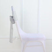 5 pcs Premium Faux Burlap Polyester Chair Sashes