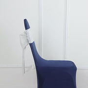 5 pcs Premium Faux Burlap Polyester Chair Sashes