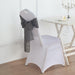 5 pcs Premium Faux Burlap Polyester Chair Sashes
