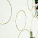 5 pcs Round Metal Floral Hoops Wreaths Rings Set