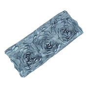 5 pcs Satin Rosette Fitted Spandex Chair Sashes SASHP_SPX01_086