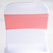 5 pcs Spandex Chair Sashes SASHP_SPX_PINK