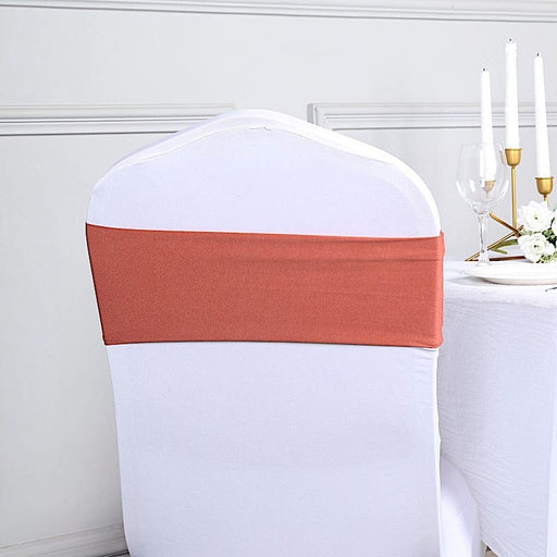 5 pcs Spandex Chair Sashes SASHP_SPX_TERC