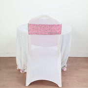 5 pcs Spandex Sequined Chair Sashes