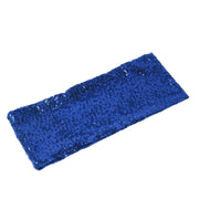 5 pcs Spandex Sequined Chair Sashes