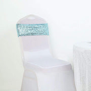5 pcs Spandex Sequined Chair Sashes