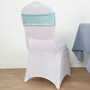 5 pcs Spandex Sequined Chair Sashes