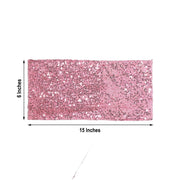 5 pcs Spandex Sequined Chair Sashes