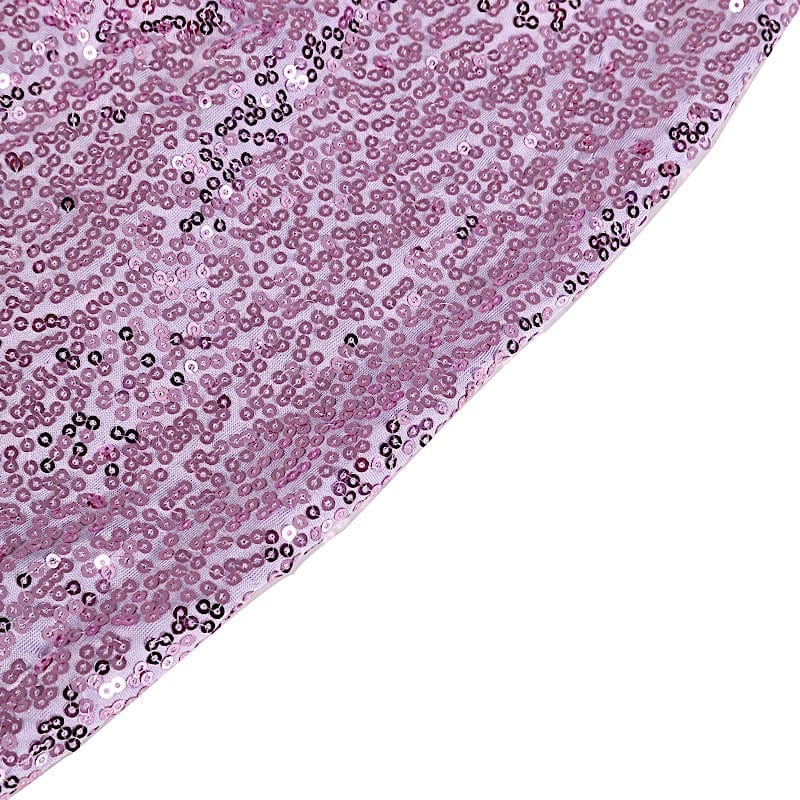 5 pcs Spandex Sequined Chair Sashes