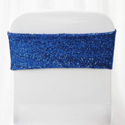 5 pcs Spandex Sequined Chair Sashes SASHP_SPX02_ROY