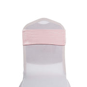 5 pcs Velvet Ruffled Stretchable Chair Sashes