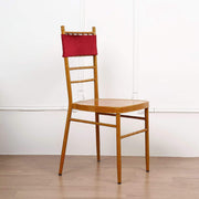 5 pcs Velvet Ruffled Stretchable Chair Sashes