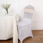 5 pcs Velvet Ruffled Stretchable Chair Sashes