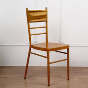 5 pcs Velvet Ruffled Stretchable Chair Sashes