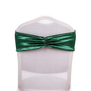 5 pcs Velvet Ruffled Stretchable Chair Sashes SASH_VEL_036