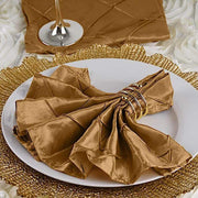 5 Pintuck Napkins 17" x 17"