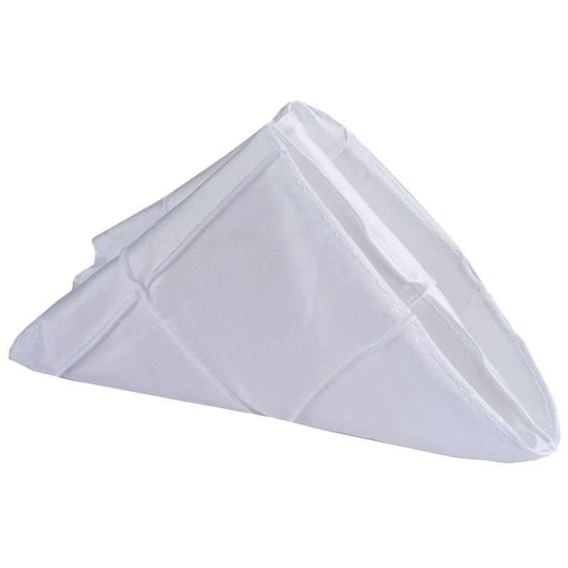 5 Pintuck Napkins 17" x 17" NAP_PTK17_WHT