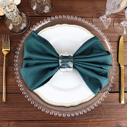 5 Polyester Dinner Table Napkins 20" x 20"