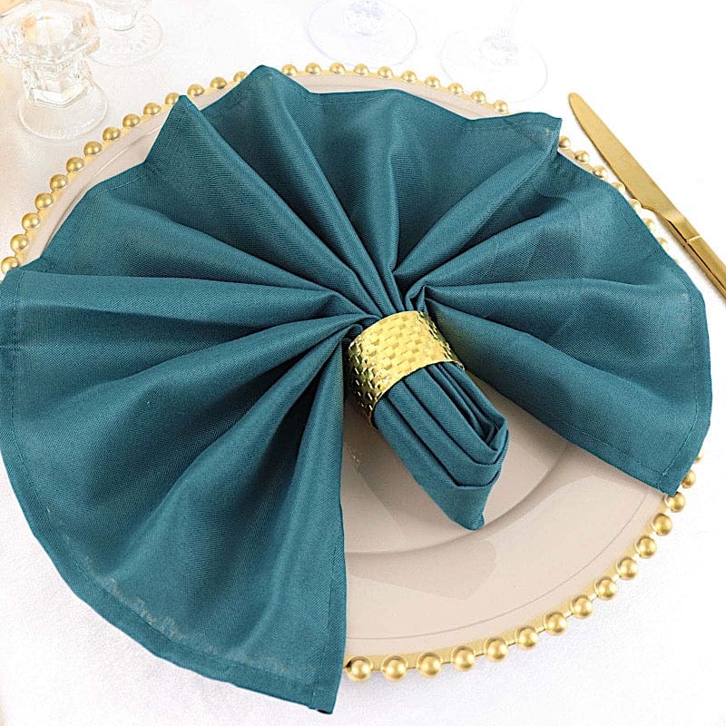 5 Polyester Dinner Table Napkins 20