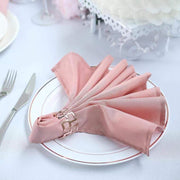 5 Polyester Dinner Table Napkins 20" x 20" NAP_PLY_080