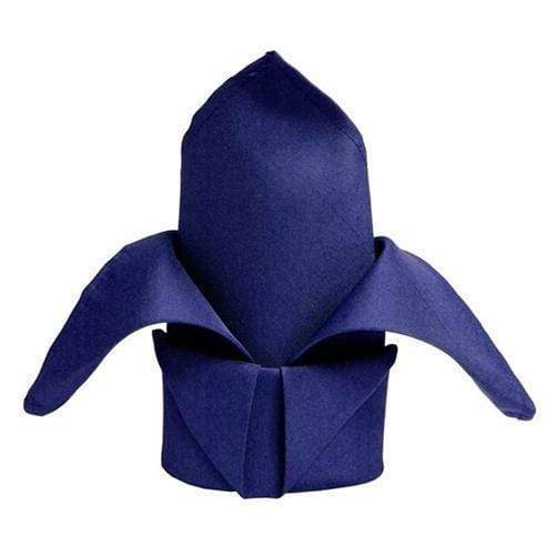 5 Polyester Dinner Table Napkins 20" x 20" NAP_PLY_NAVY