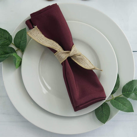 5 Polyester Napkins 17