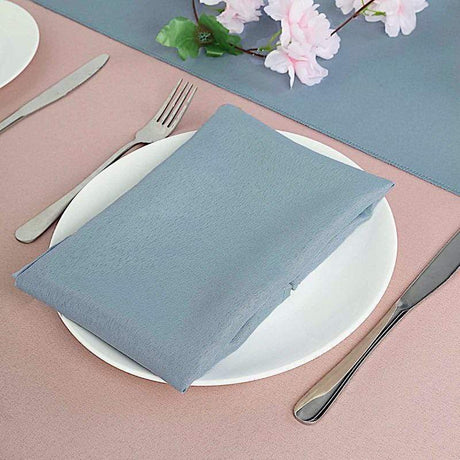 5 Polyester Napkins 17