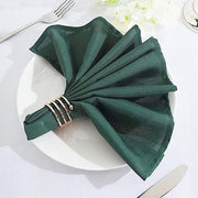 5 Polyester Napkins 17" x 17"