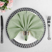 5 Polyester Napkins 17" x 17"