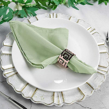 5 Polyester Napkins 17