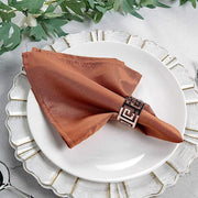 5 Polyester Napkins 17" x 17"