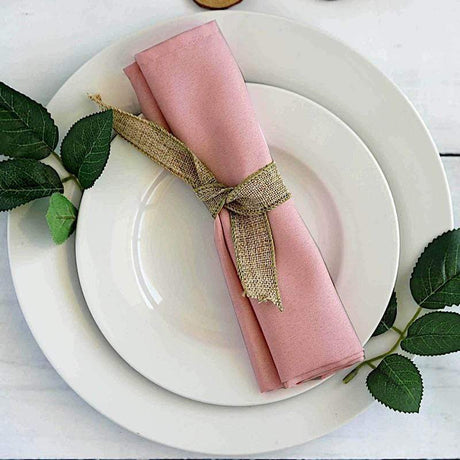 5 Polyester Napkins 17
