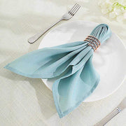5 Polyester Napkins 17" x 17" - Dusty Sage NAP_OSC_087