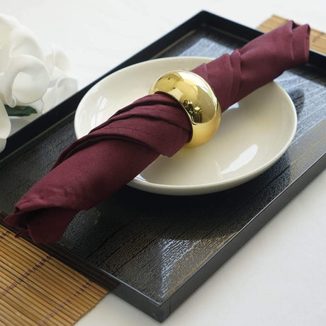 5 Polyester Napkins 17