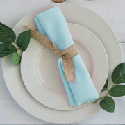 5 Polyester Napkins 20" x 20"
