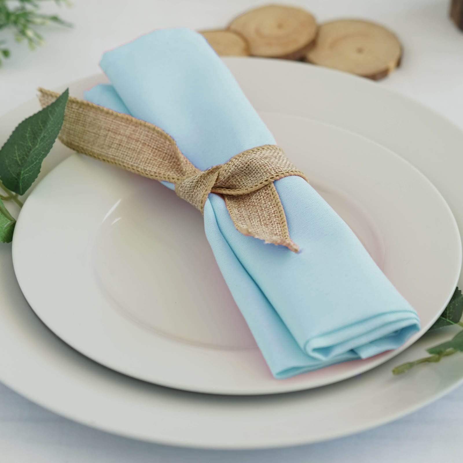 5 Polyester Napkins 20