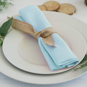 5 Polyester Napkins 20" x 20"