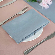 5 Polyester Napkins 20" x 20" - Dusty Blue NAP_PLY_086