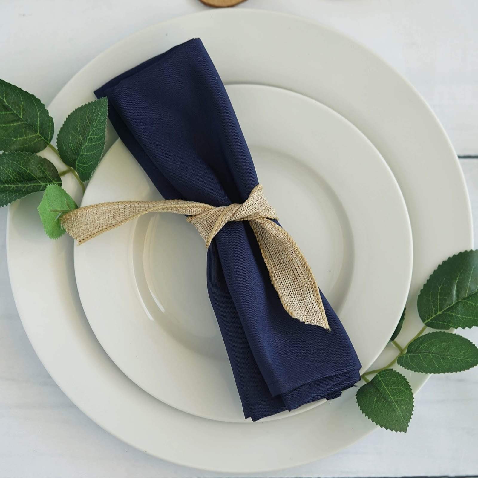 5 Polyester Napkins 20