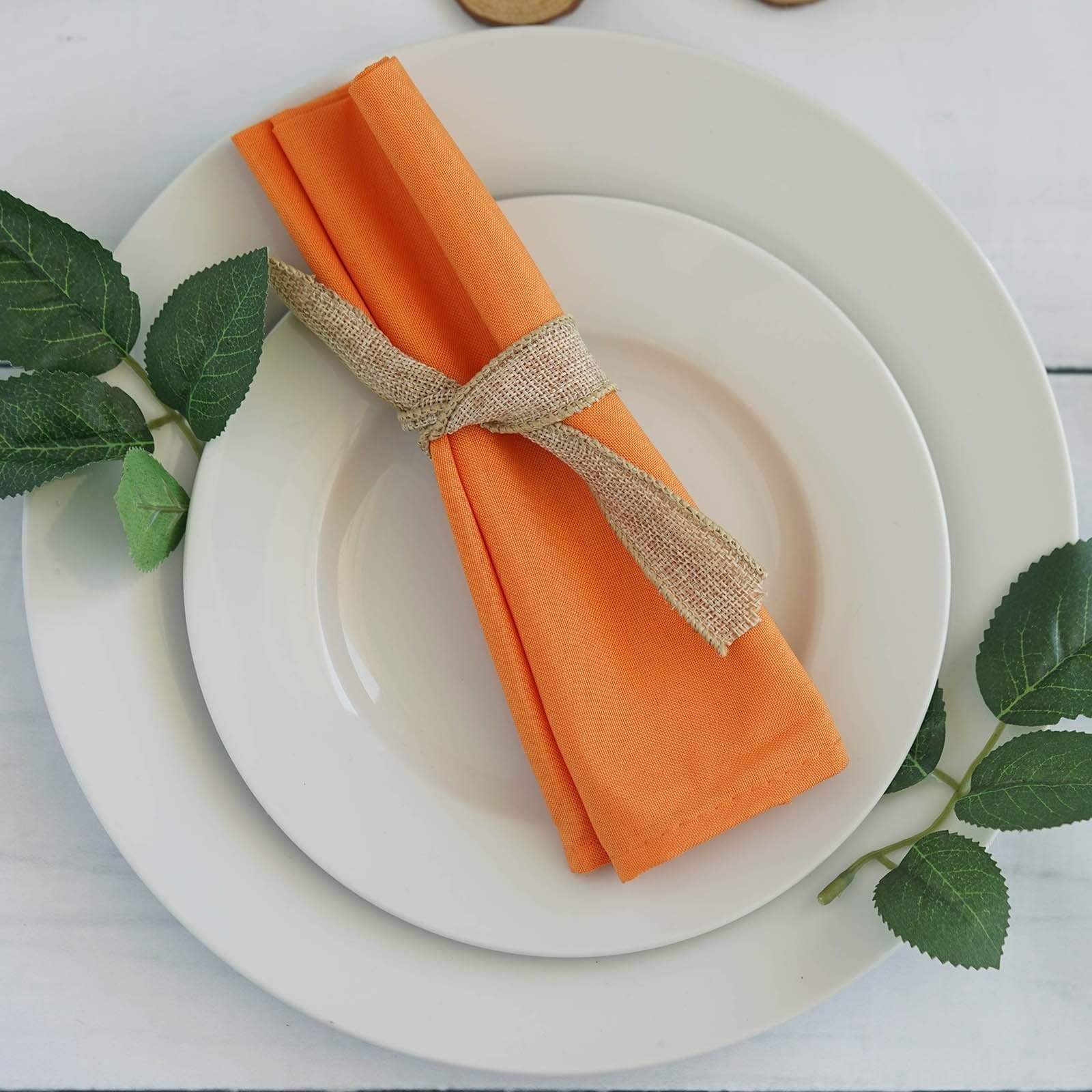 5 Polyester Napkins 20