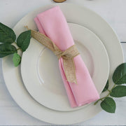 5 Polyester Napkins 20" x 20"