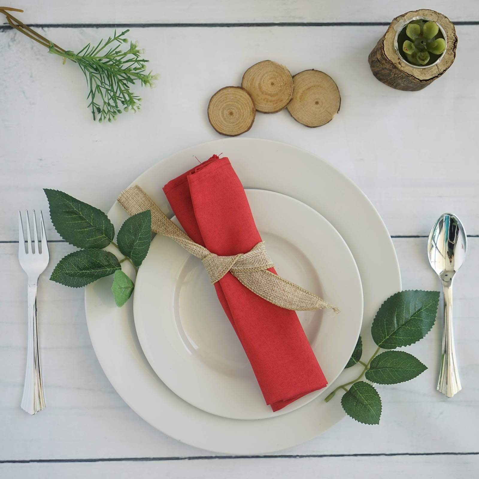 5 Polyester Napkins 20
