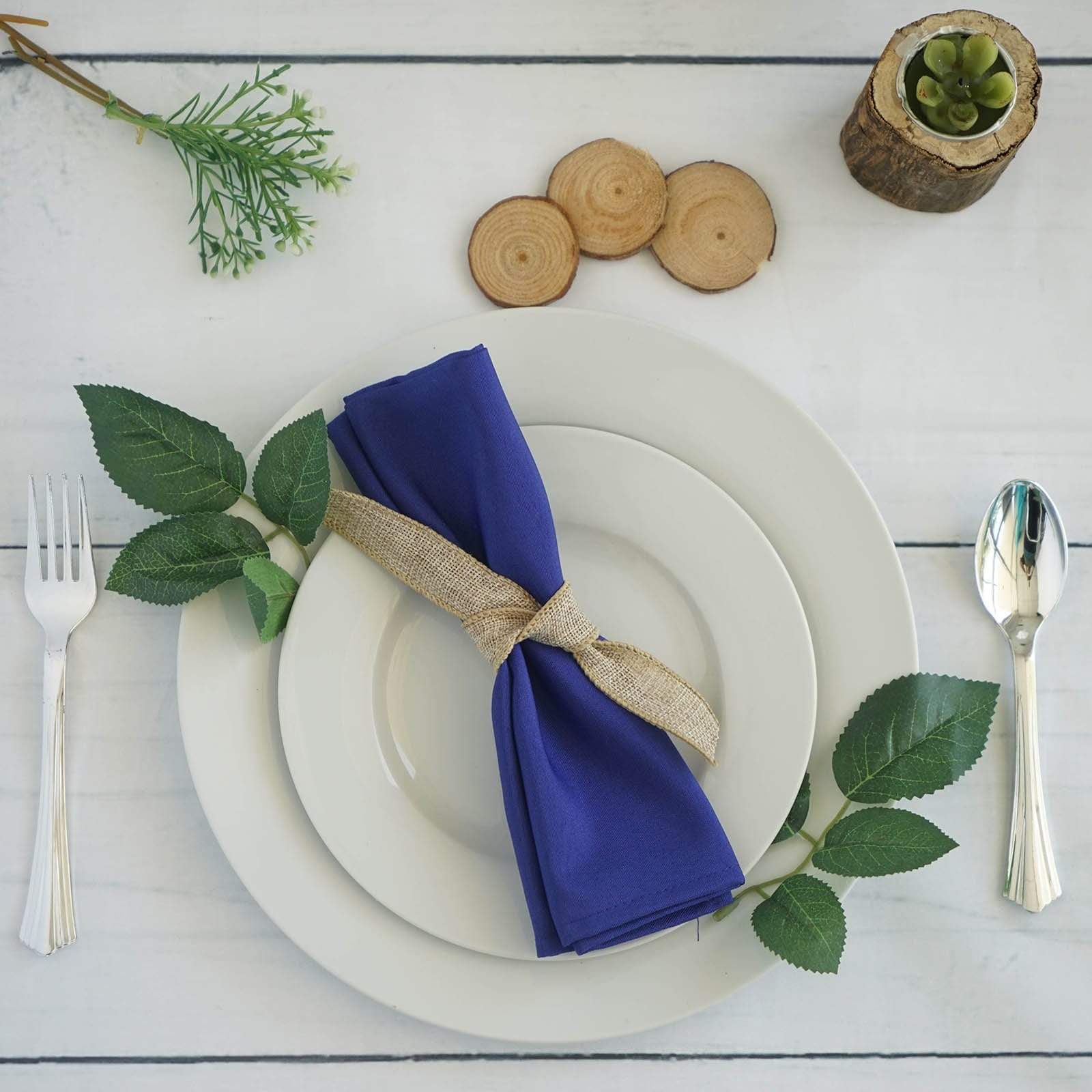 5 Polyester Napkins 20